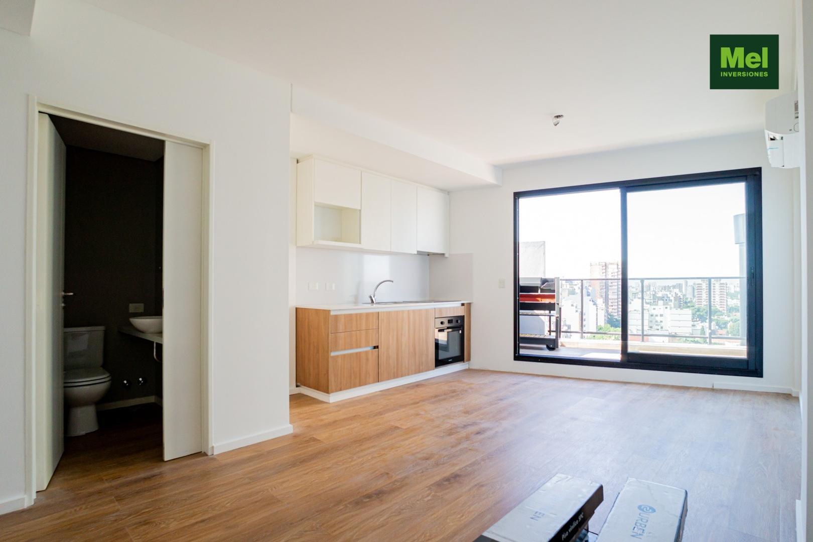 Departamento 2 ambientes con 1 baño