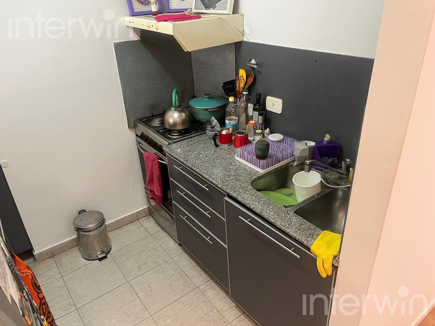 Departamento 2 ambientes con 1 baño