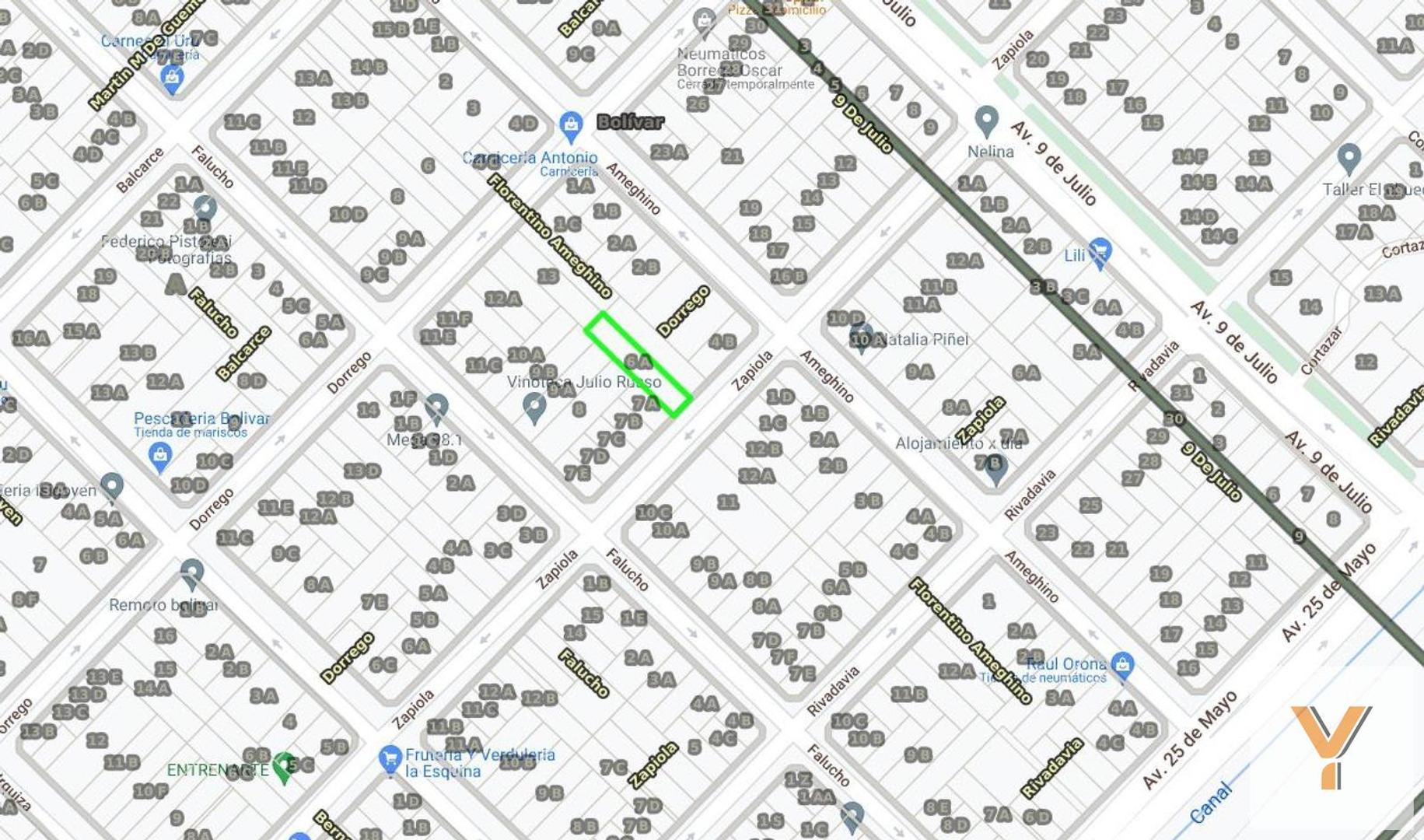 Terreno en Venta en Bolívar, USD 75.000