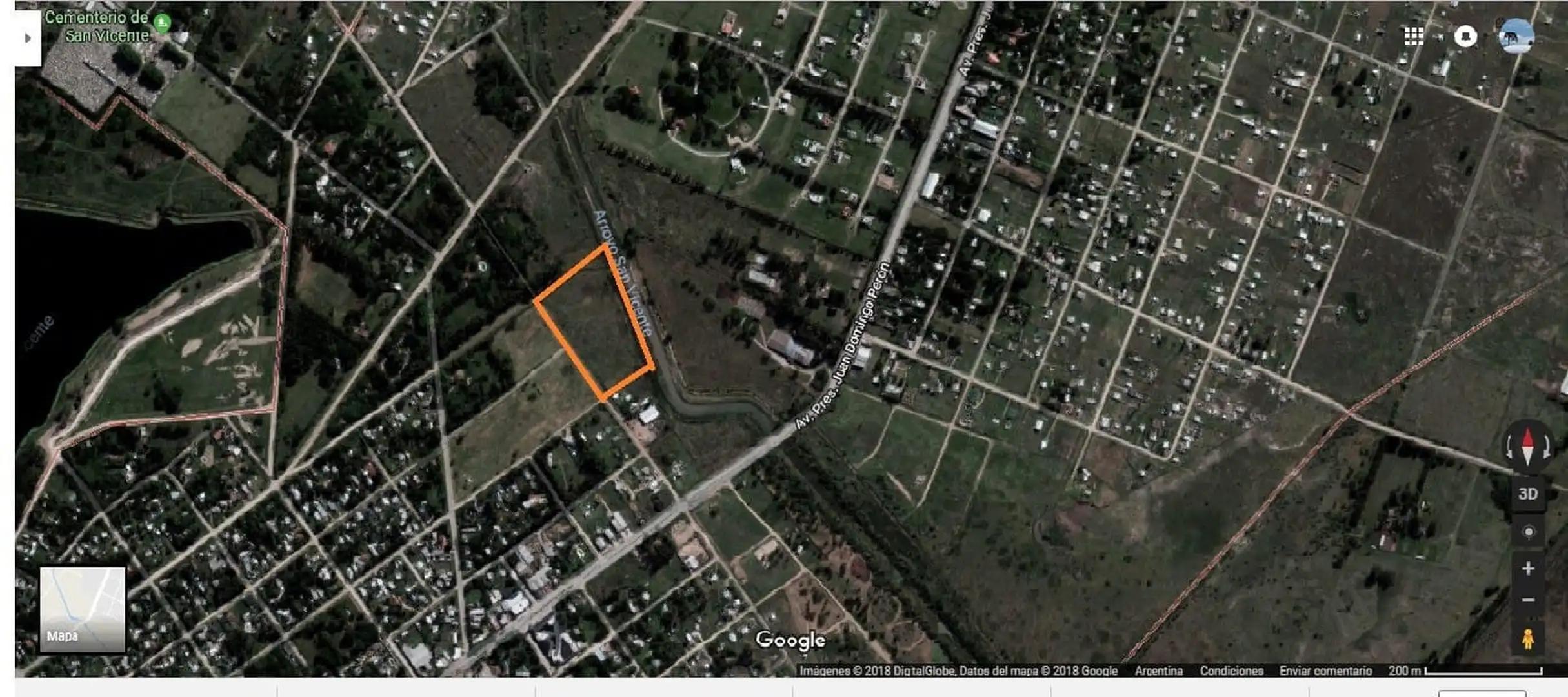 Campo en venta en San Vicente ideal loteo abierto