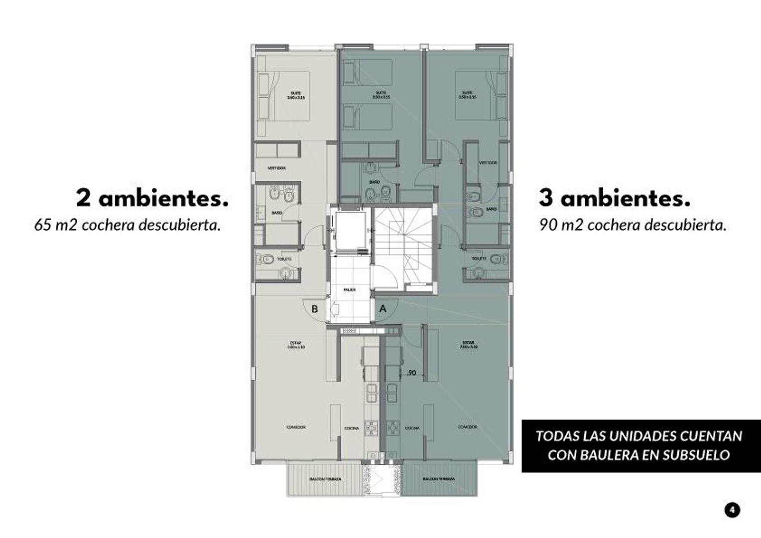 Departamento en Venta en Chauvin, USD 255.000