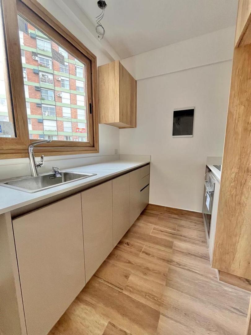 Departamento 2 ambientes con 1 baño