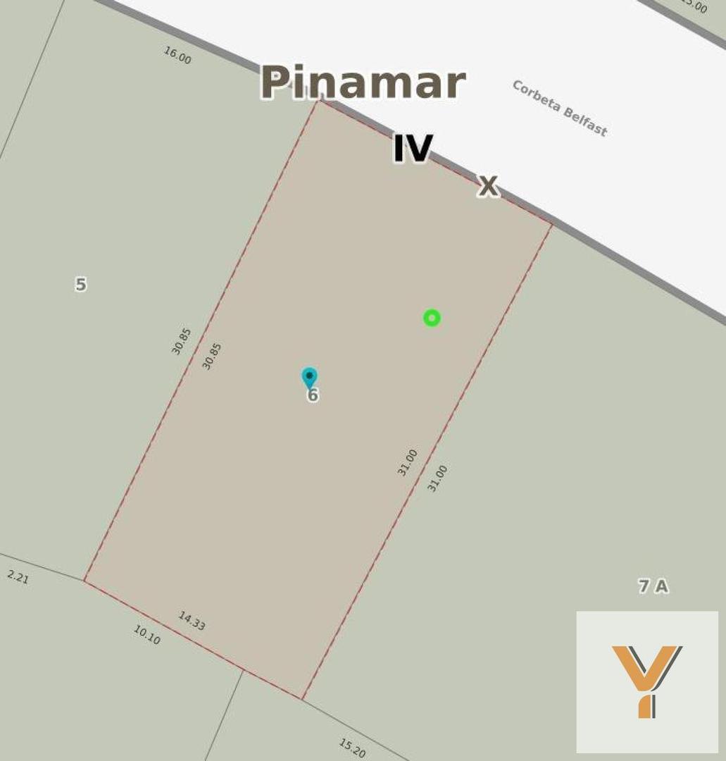 Terreno en Venta en Valeria del Mar, USD 170.000