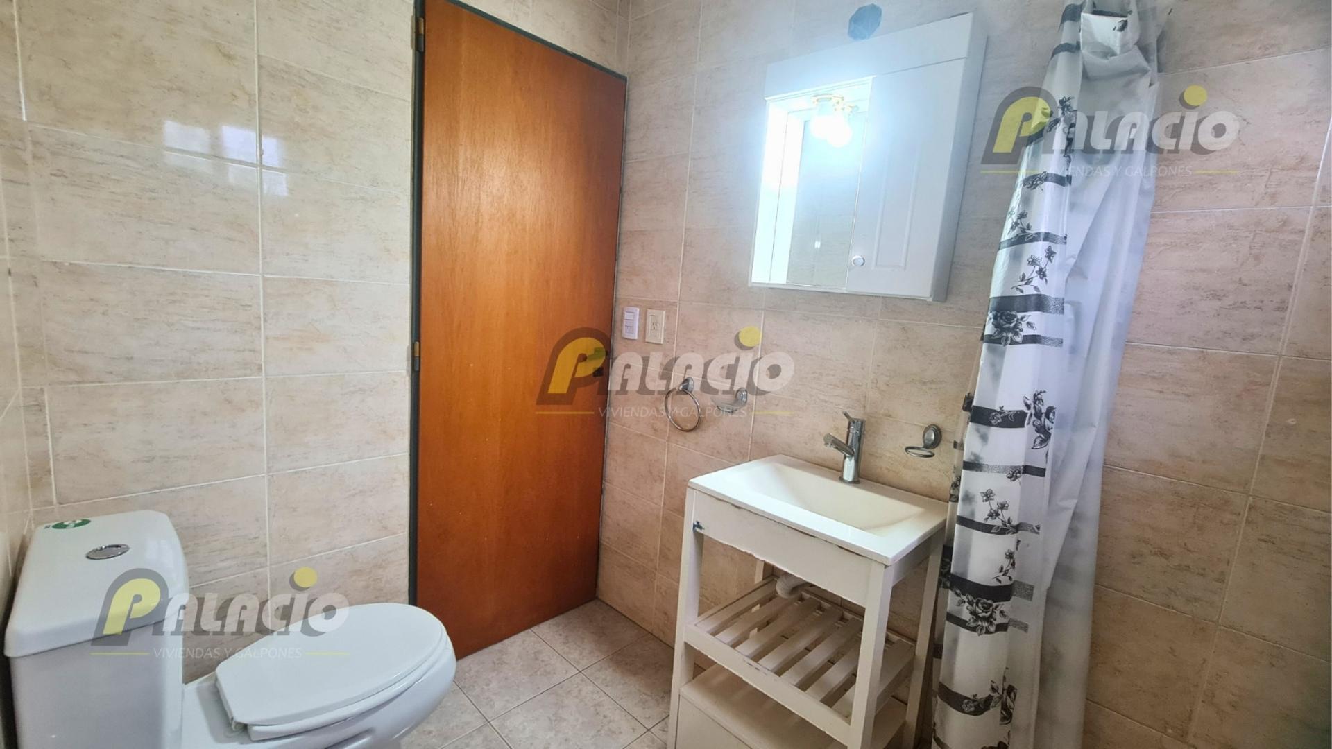 Departamento 2 ambientes con 1 baño