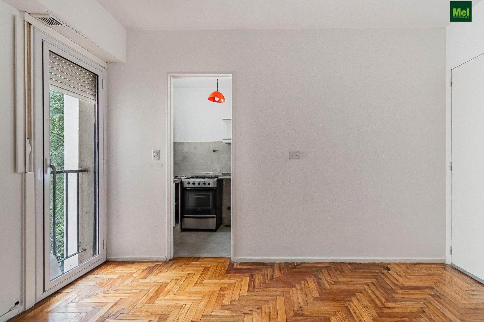 Departamento 2 ambientes con 1 baño