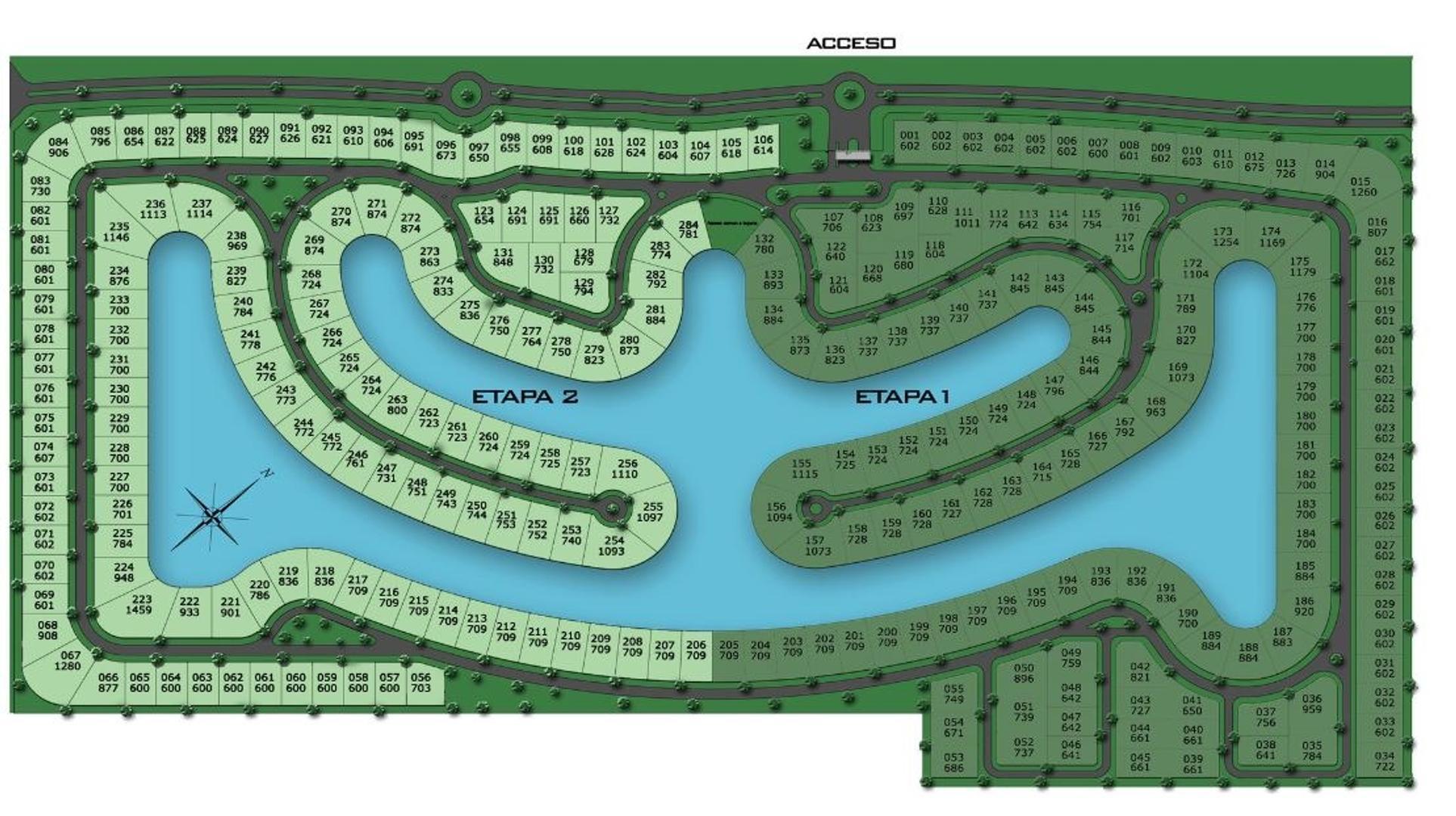 Terreno en Venta de 626,0 m2