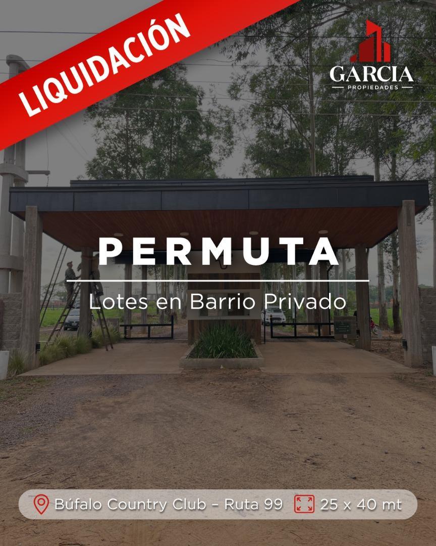 VENDE LOTE BUFFALO COUNTRY CLUB