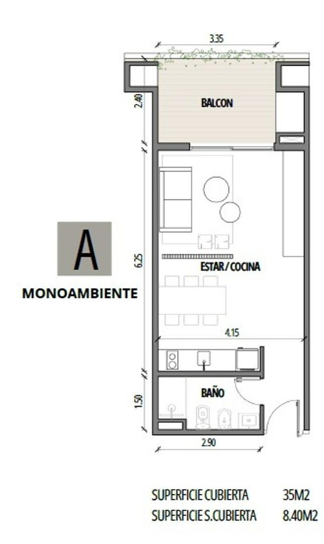 Departamento en Venta A Estrenar
