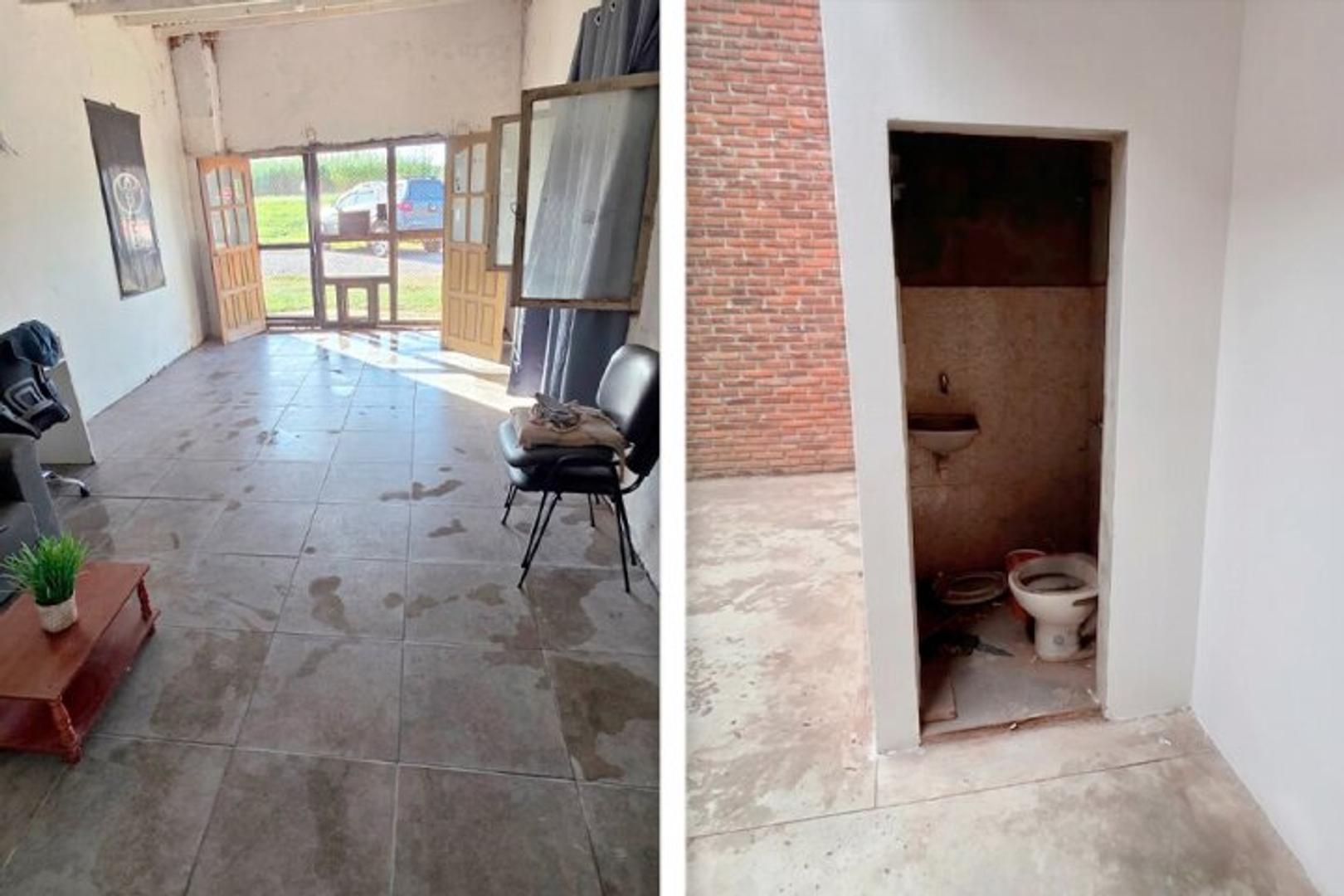 AMPLIO GALPON CON EXCELENTE VISIBILIDAD EN PUEBLO ESTHER