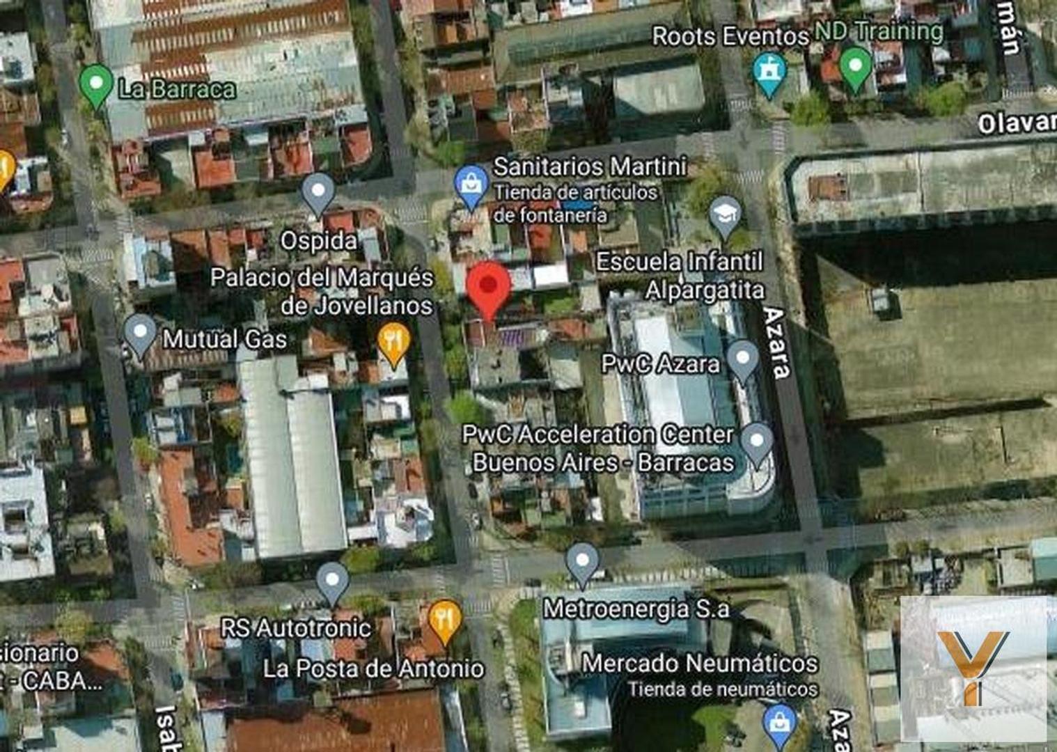 C. Gaspar M. de Jovellanos e/ Olavarría y  General Gregorio Aráoz de Lamadrid