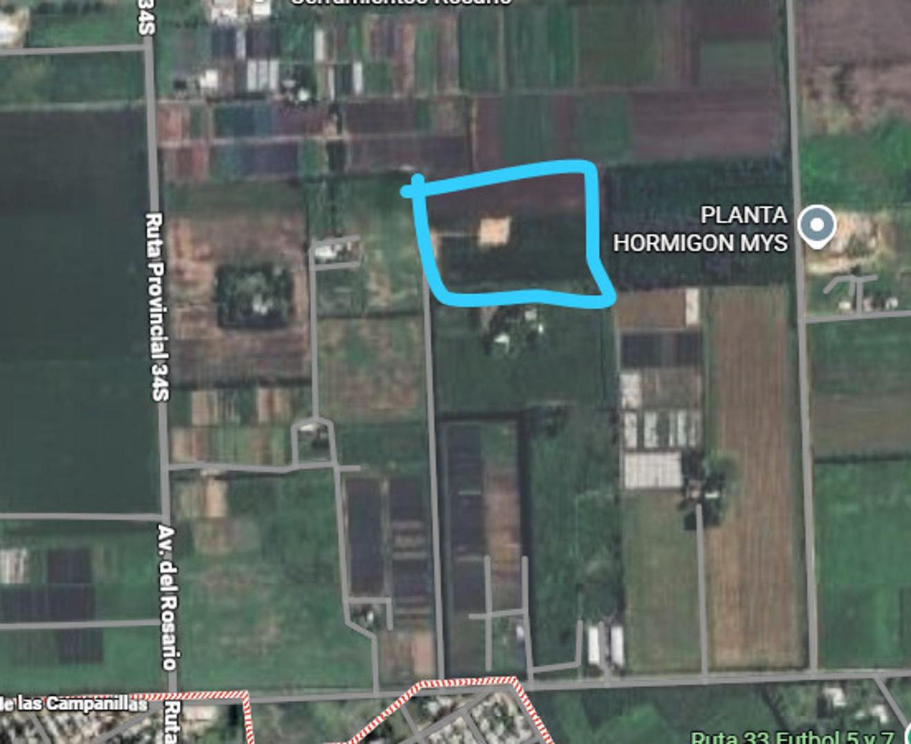 CAMPO 5 HAS EN VENTA EN PEREZ