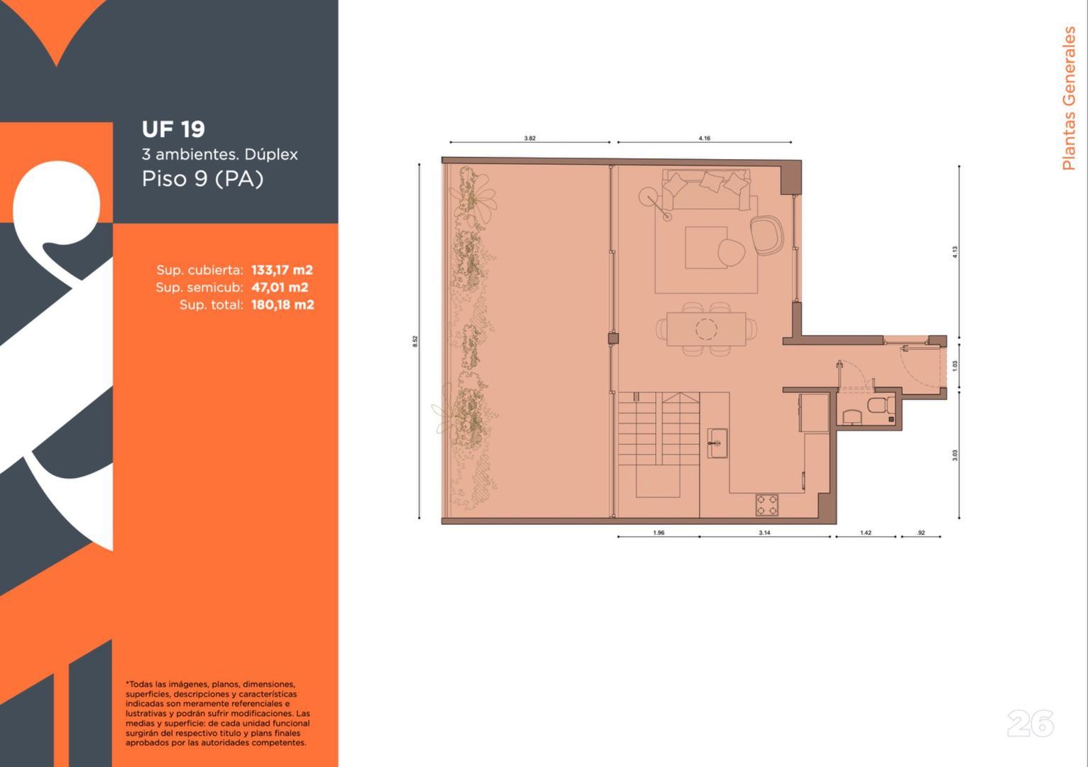 Departamento en Venta en Palermo Chico, USD 990.000