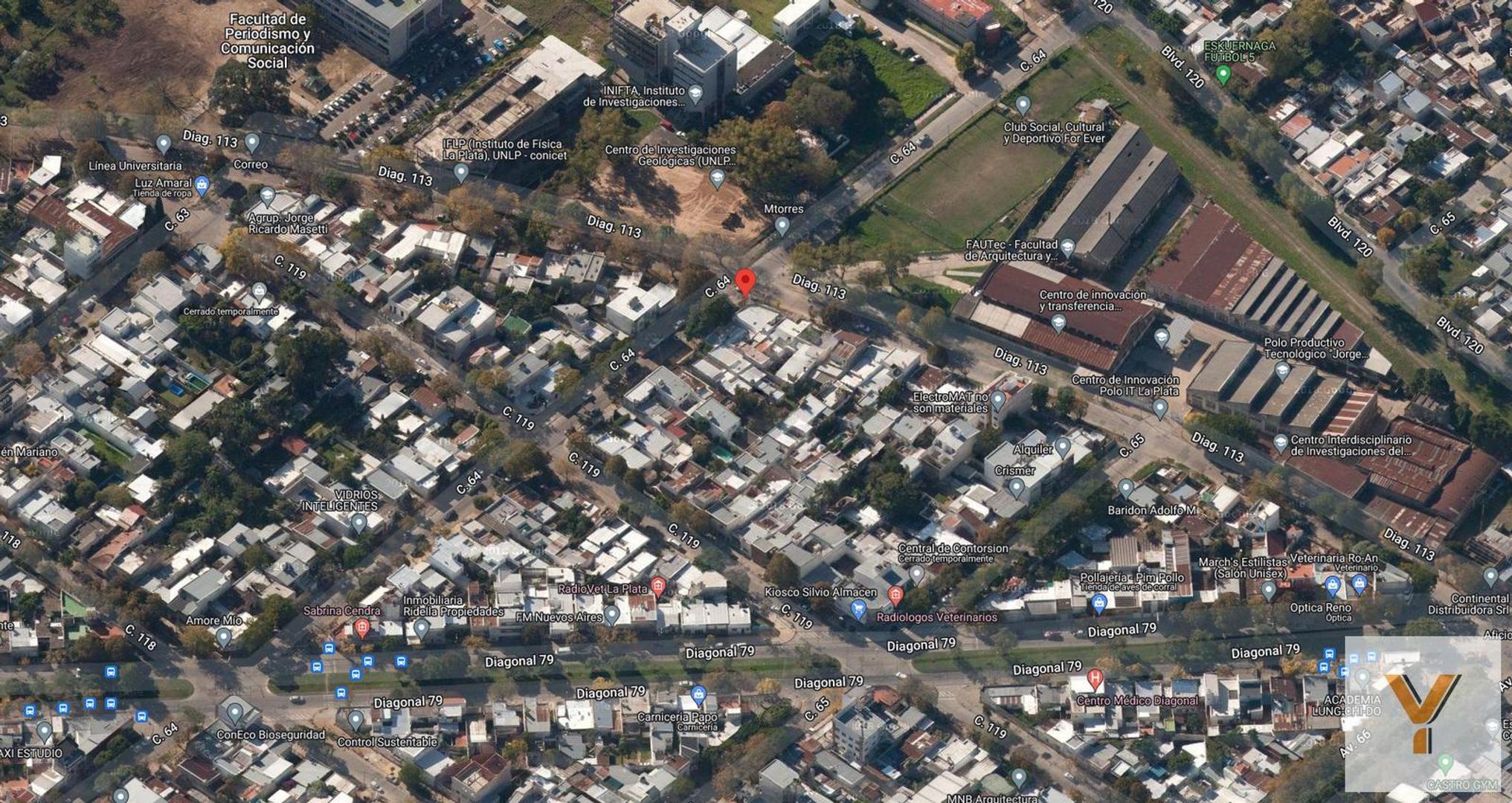 64 e/ 119 y Diagonal 113
