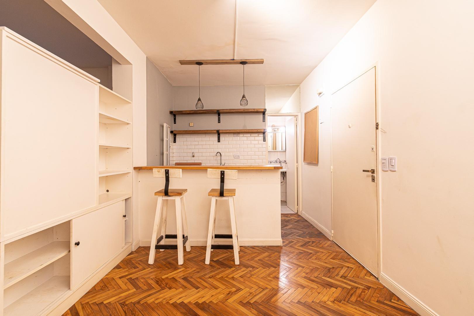 Departamento Monoambiente con 1 baño