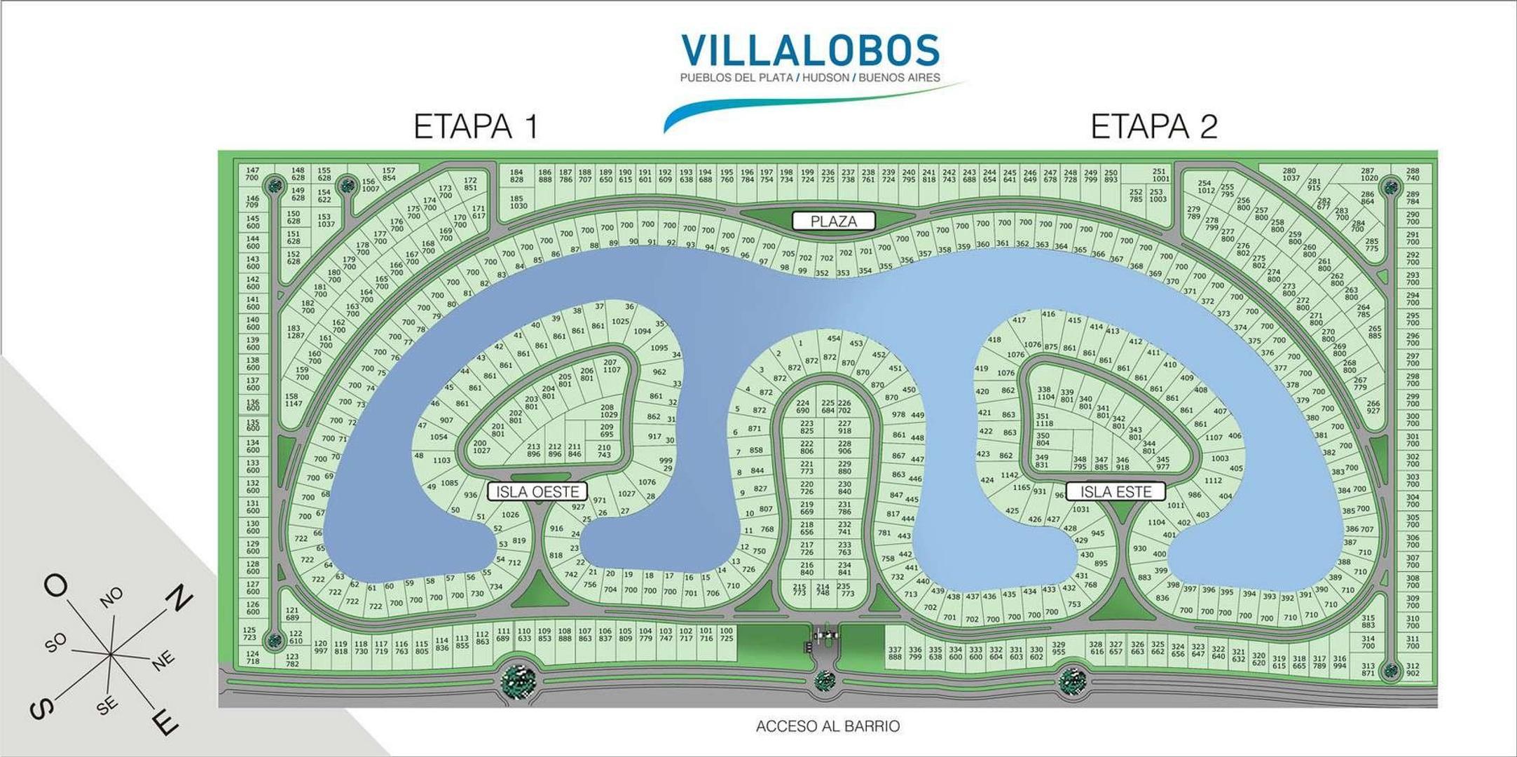 Terreno en Venta de 861,0 m2