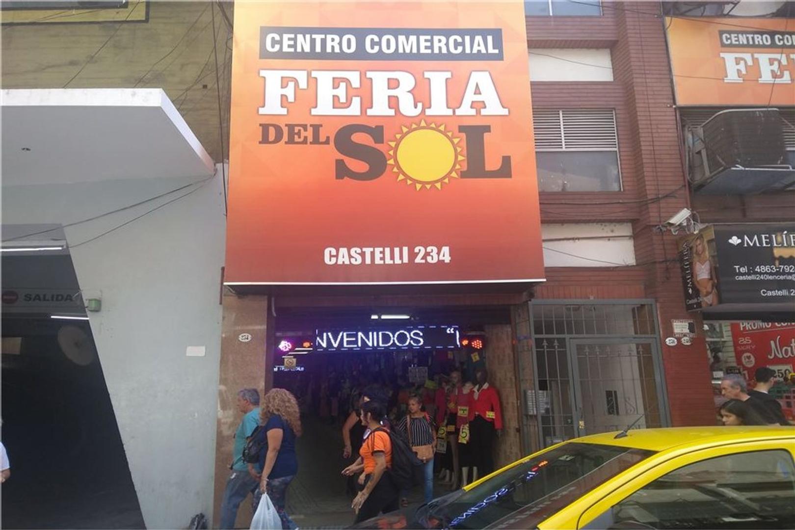 ALQUILER LOCAL ONCE FERIA DEL SOL  PUESTOS VARIOS