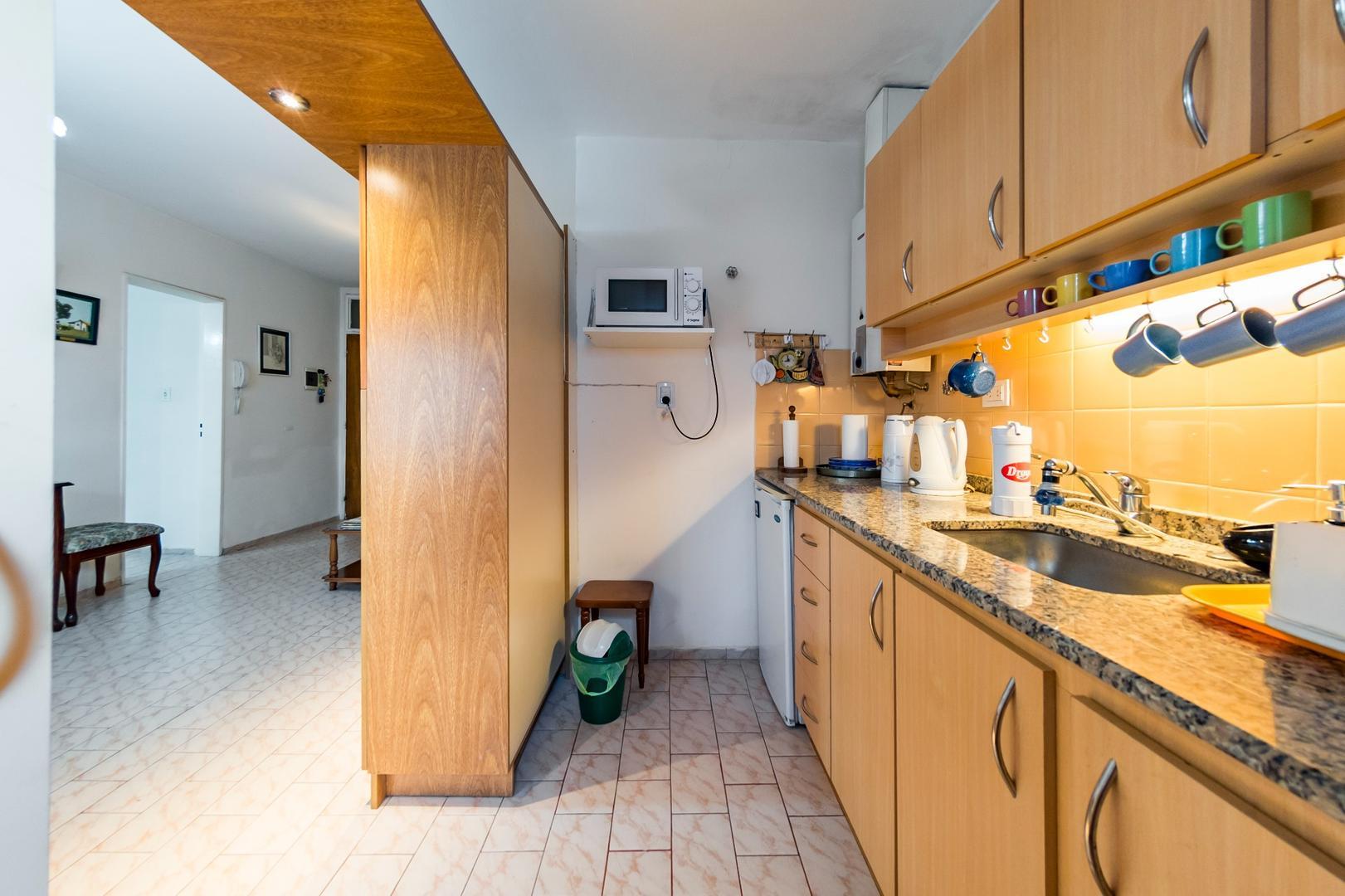 Departamento 2 ambientes con 1 baño