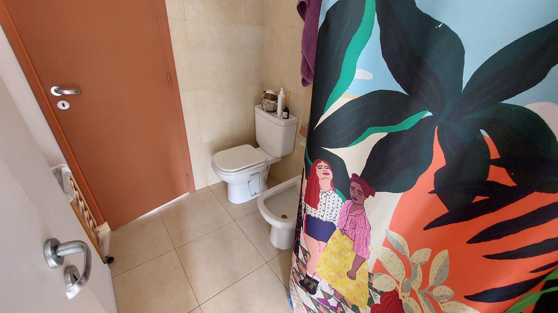 Departamento 2 ambientes con 1 baño