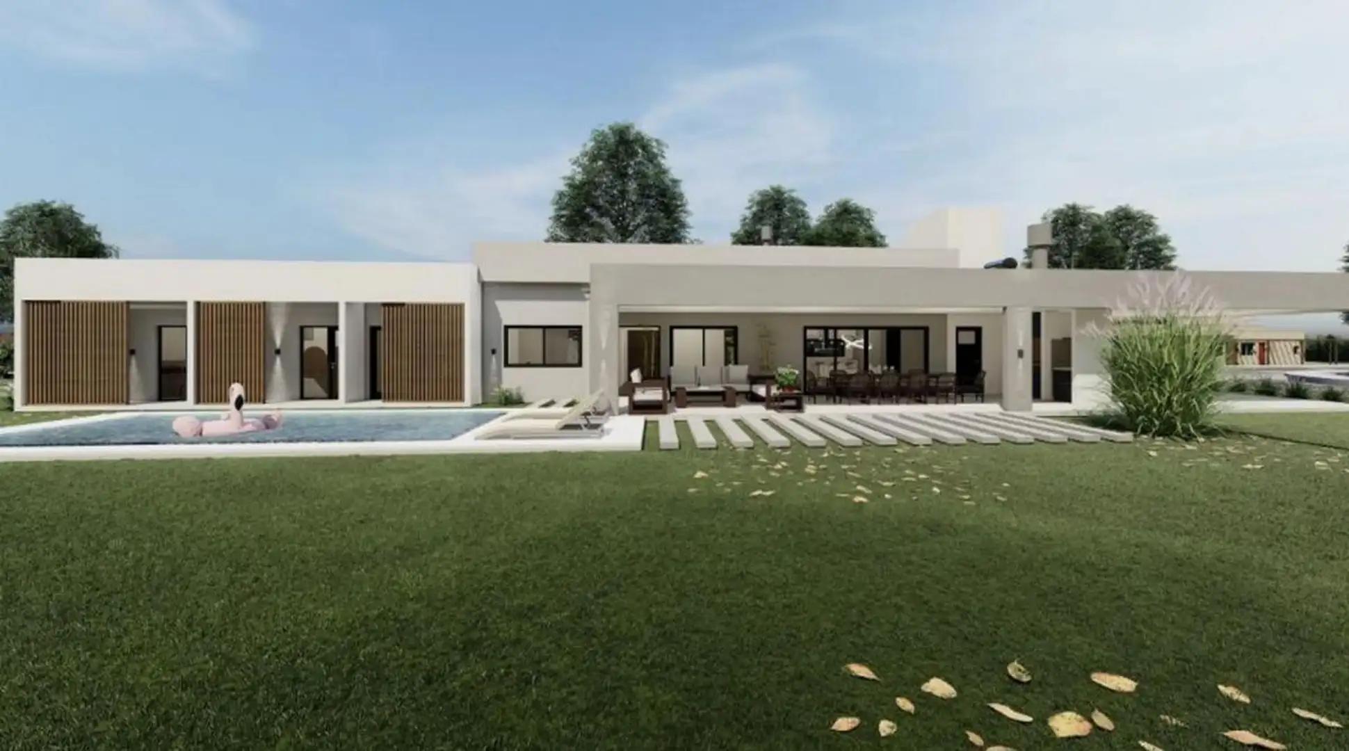 Casa 4 ambientes con 2 baños