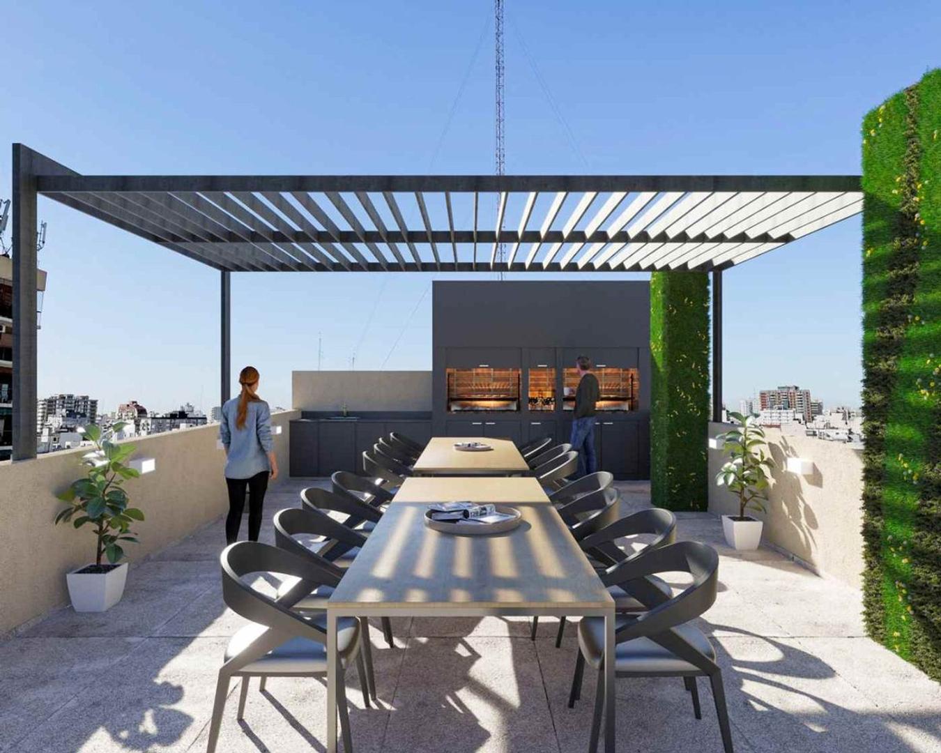 Departamento 2 ambientes con 1 baño