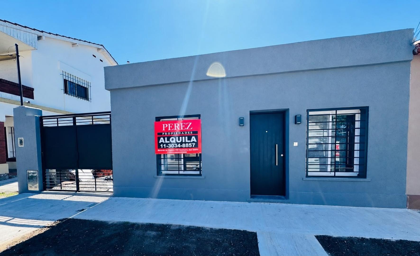 casa tipo PH planta baja en alquiler zona unicenter