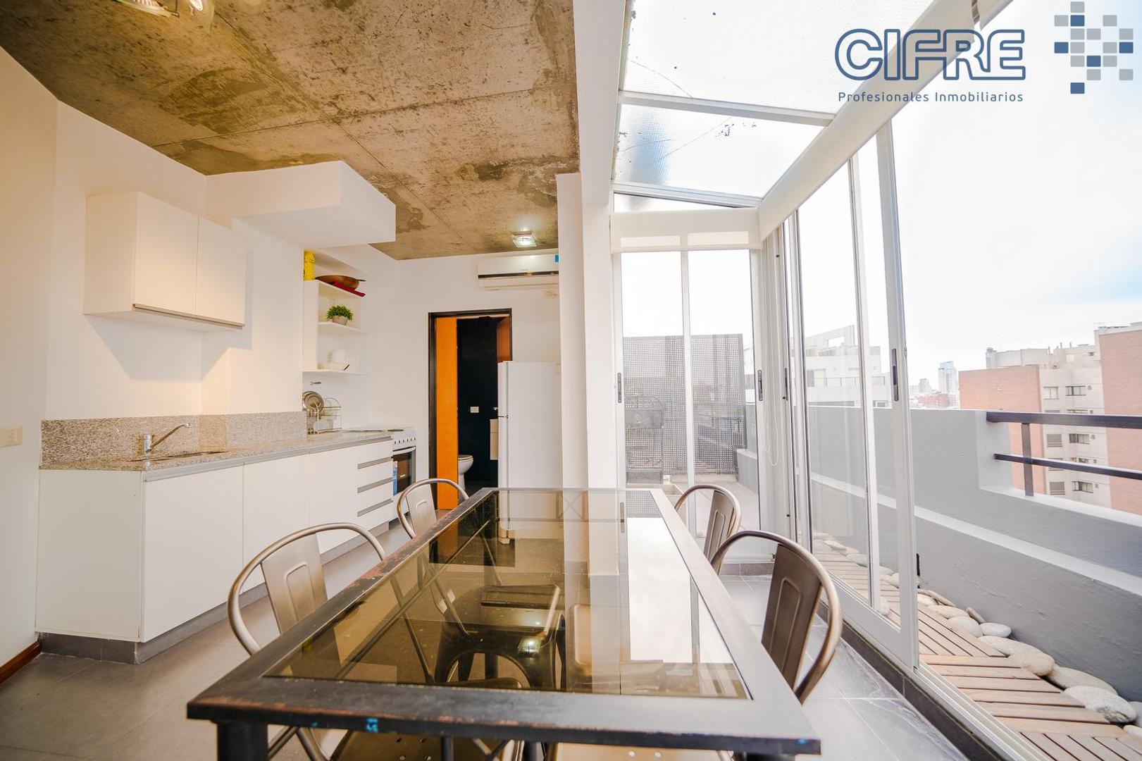 Departamento Monoambiente con 1 baño