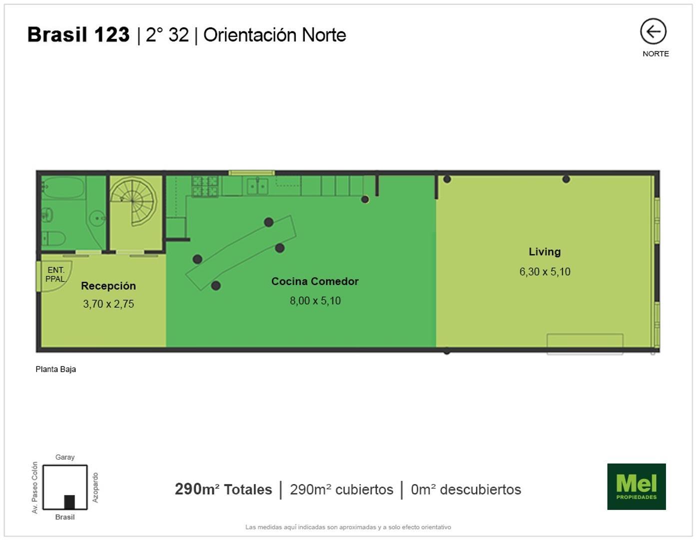 Av Brasil 100, Piso 2