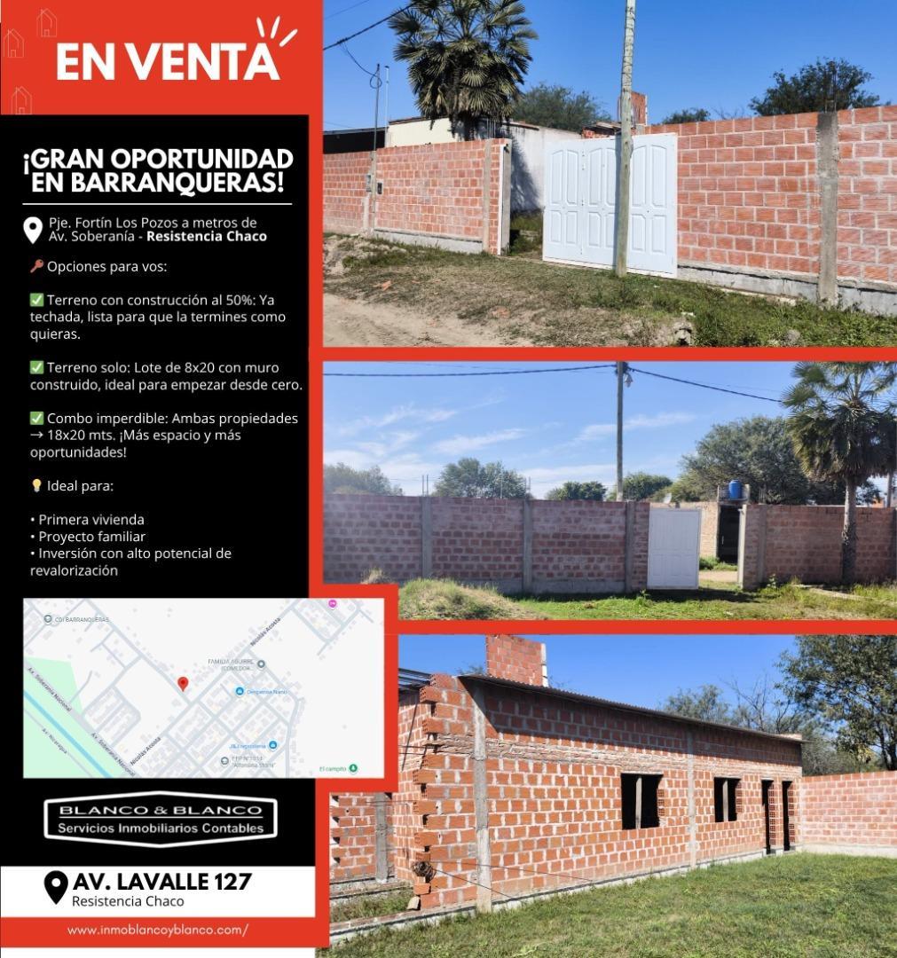 Casa a Terminar .Pje. Fortín Los Pozos (casi Nicolás Acosta)