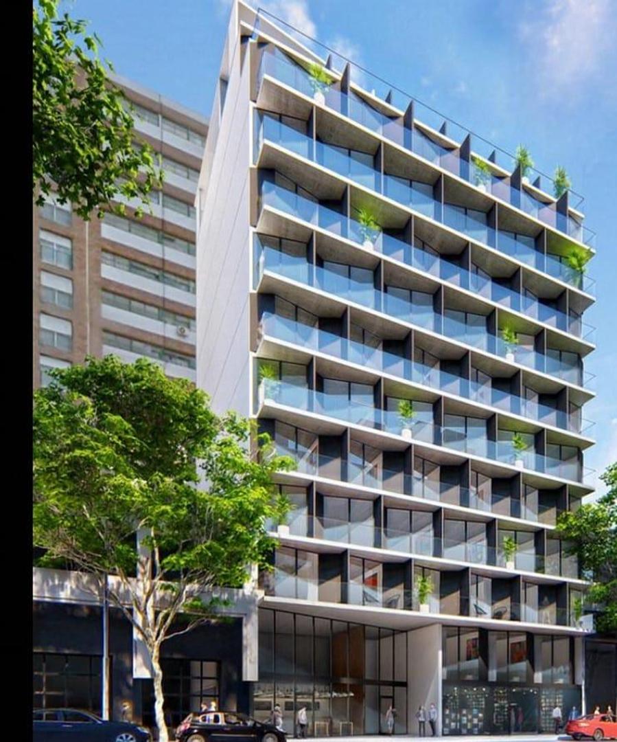 Monoambiente en venta con balcón al frente a estrenar ubicado en Belgrano.