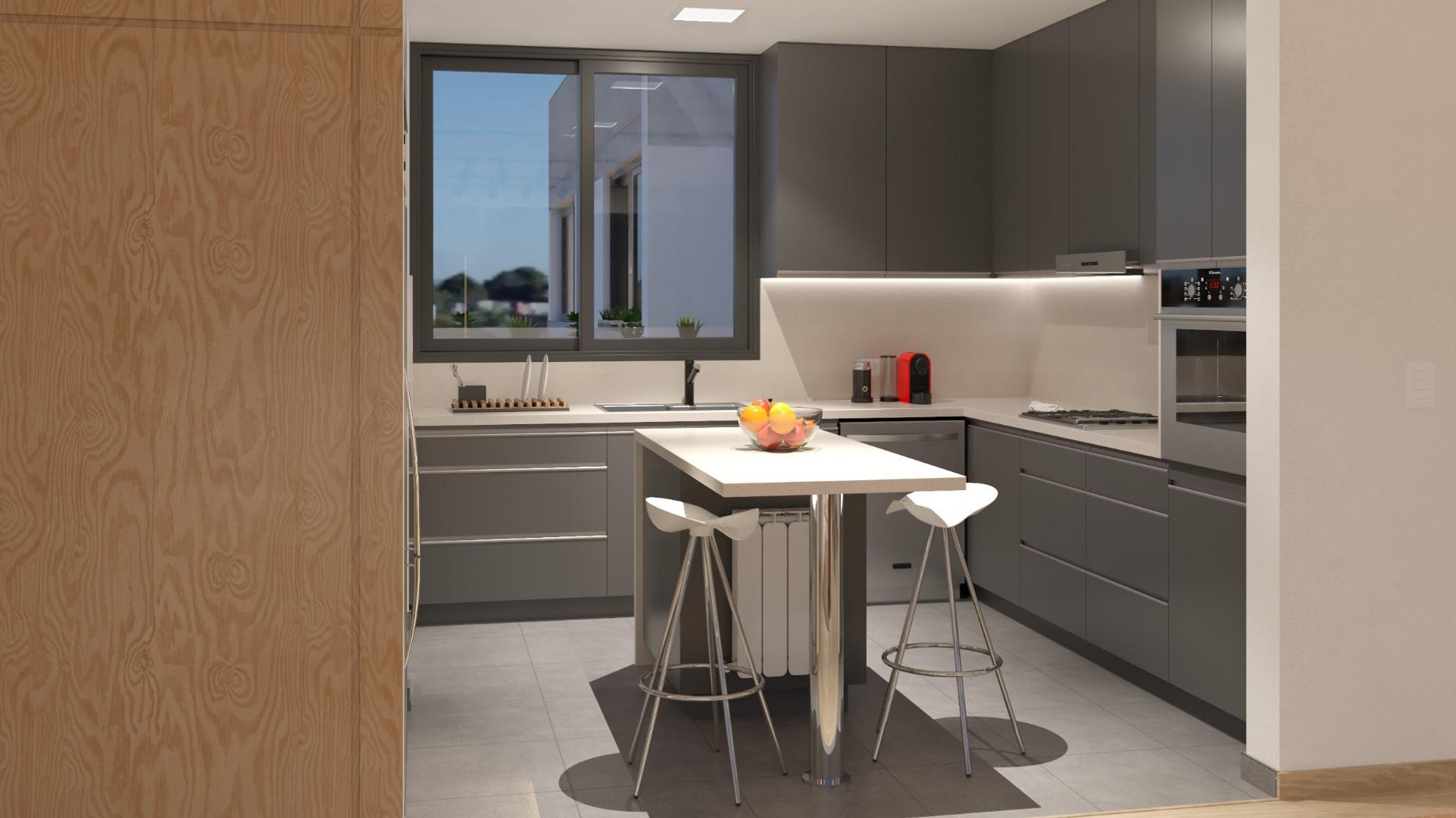 Departamento 3 ambientes con 2 baños