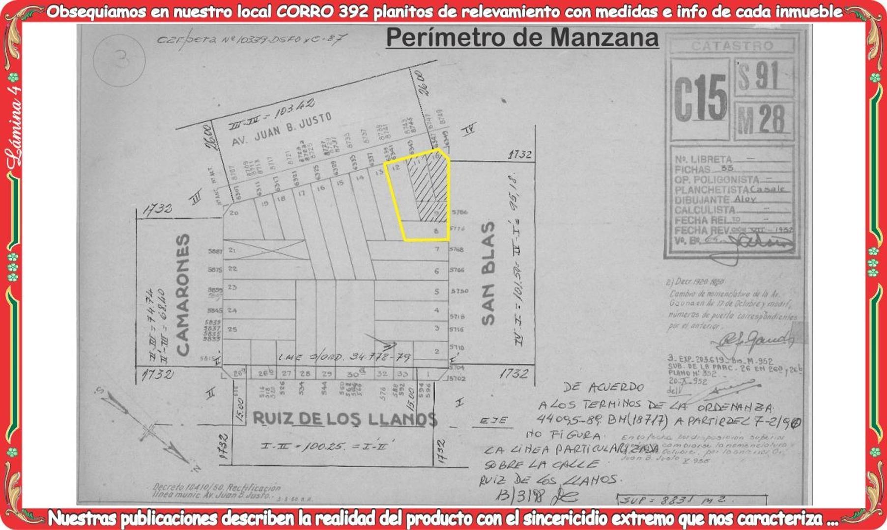 Terreno en Alquiler en Versalles, USD 6.000