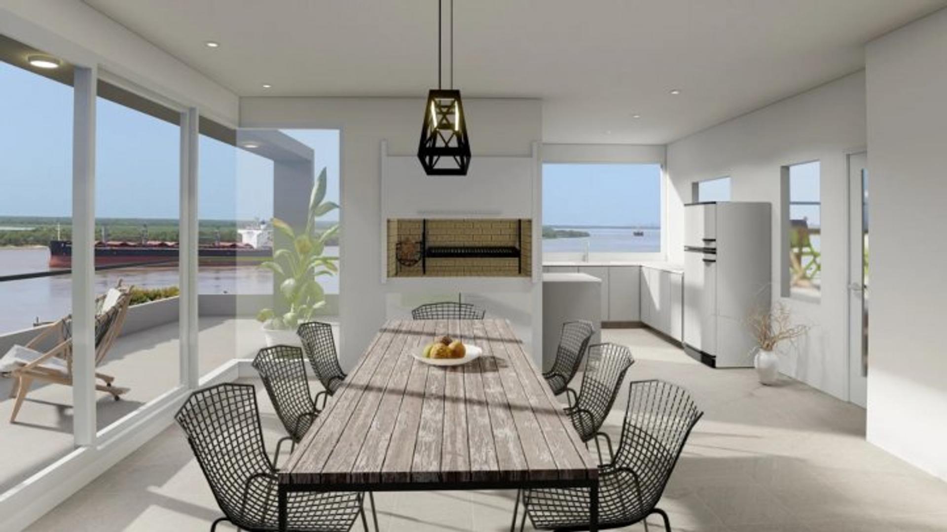 Exclusivo edificio "Barrancas de la independencia" departamento de dos dormitorios