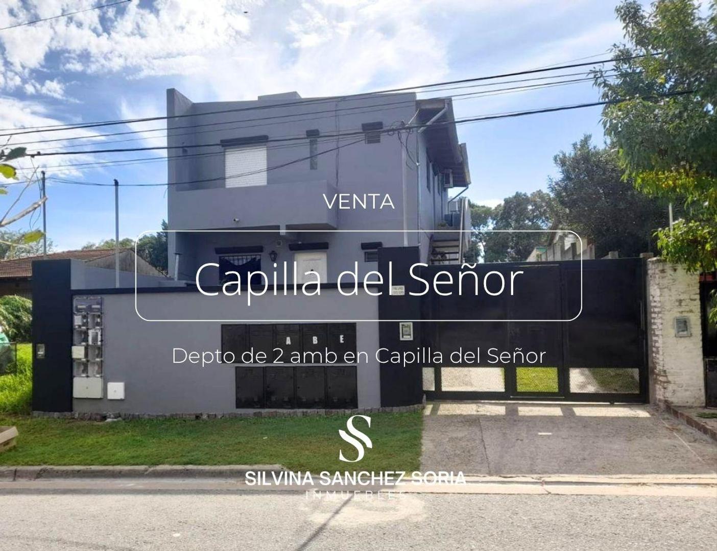 VENTA DEPARTAMENTOS 2 AMBIENTES EN CAPILLA DEL SEÑOR
