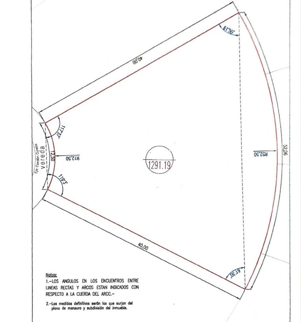 Lote en venta Haras Santa Maria