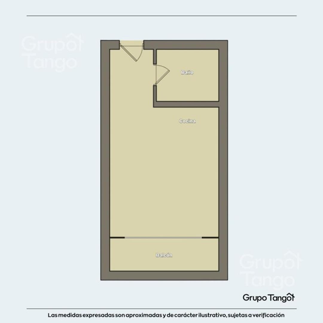 Departamento en Venta en Palermo, USD 92.000