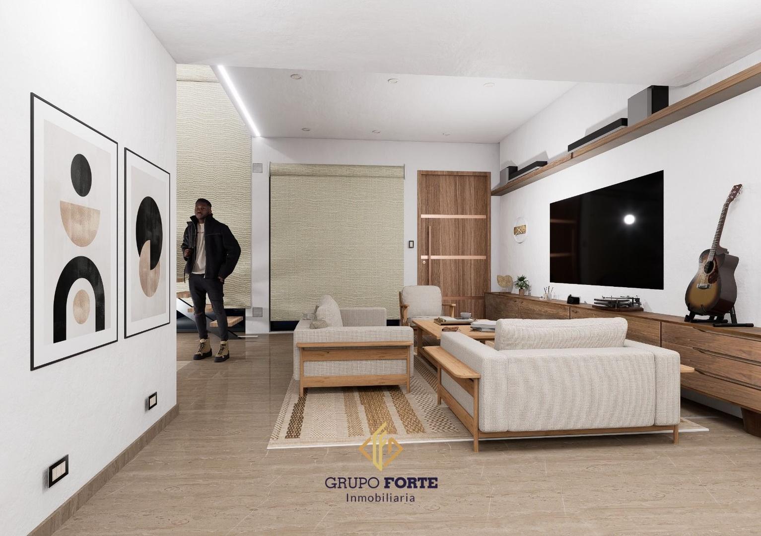 Casa 4 ambientes con 2 baños