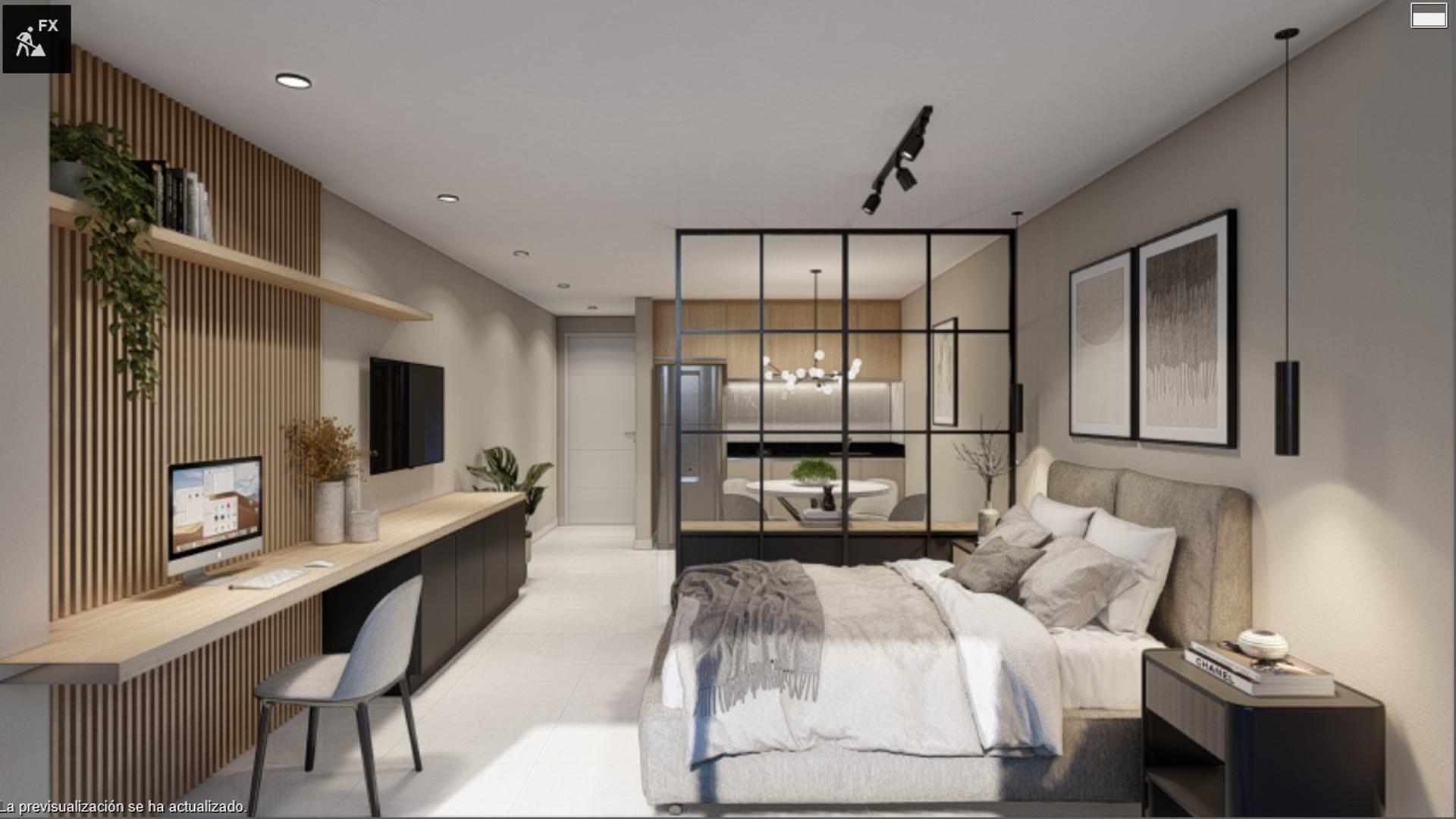 Departamento en Venta de Monoambiente