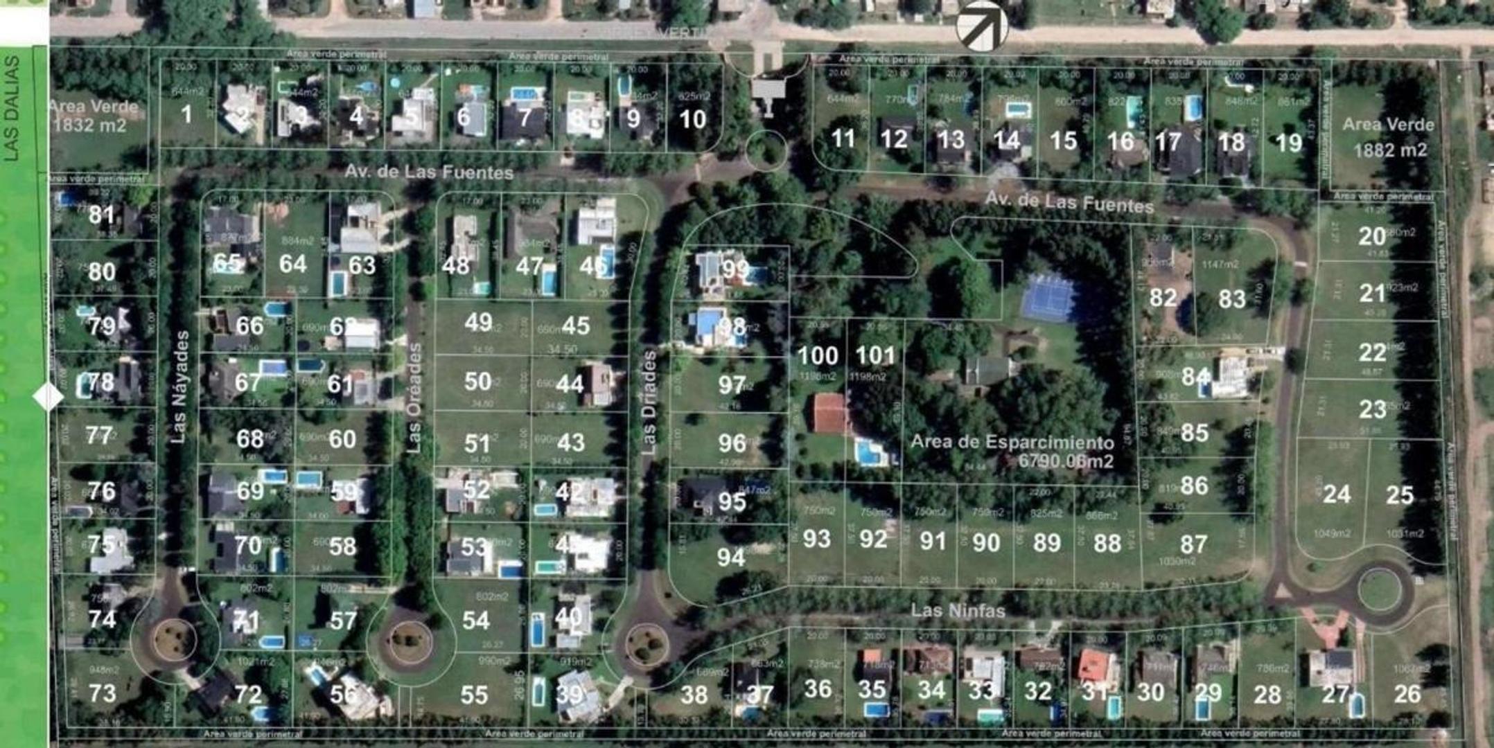 Terreno en Venta en Las Fuentes I, USD 32.000