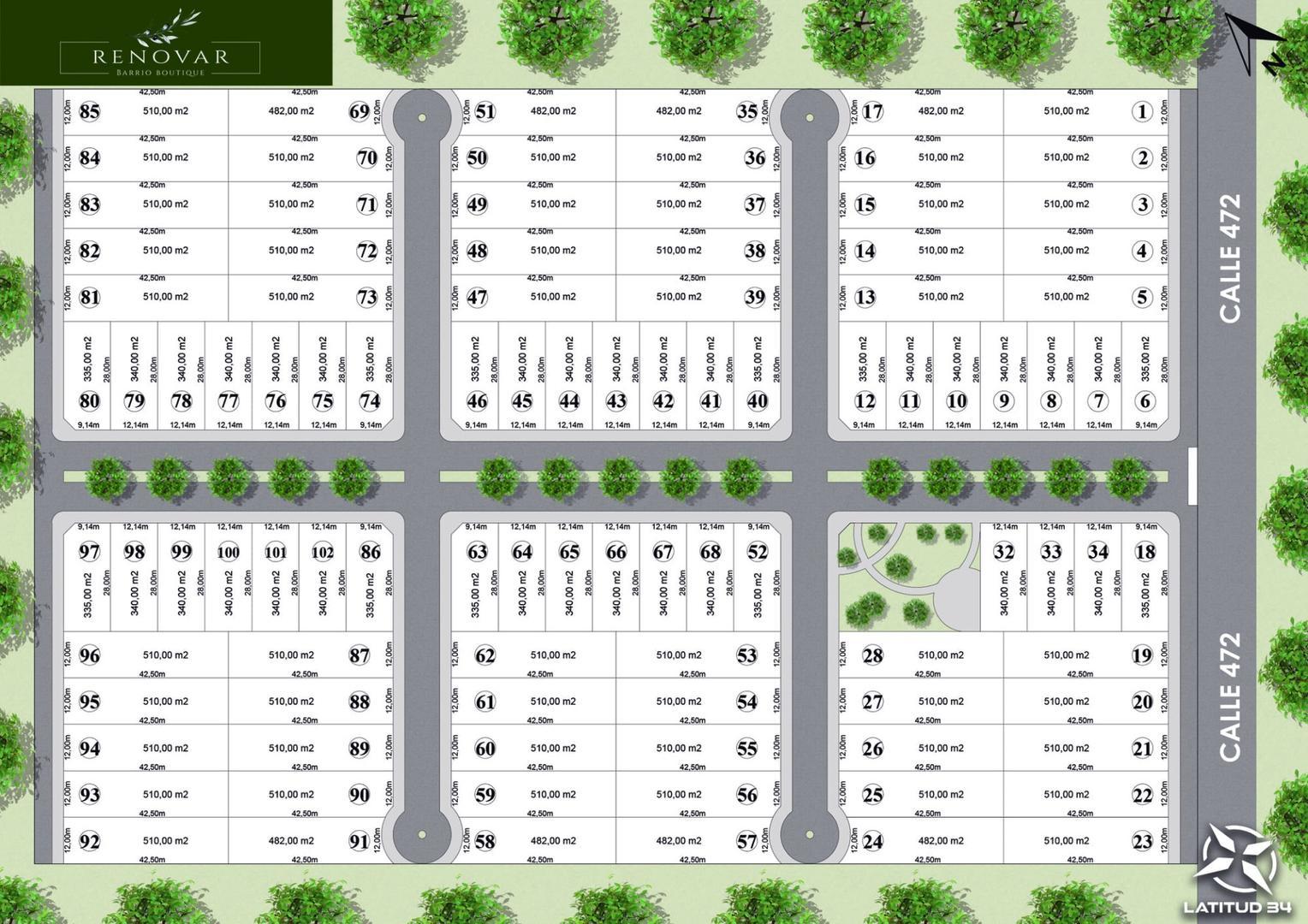Terreno en Venta en City Bell, USD 11.500