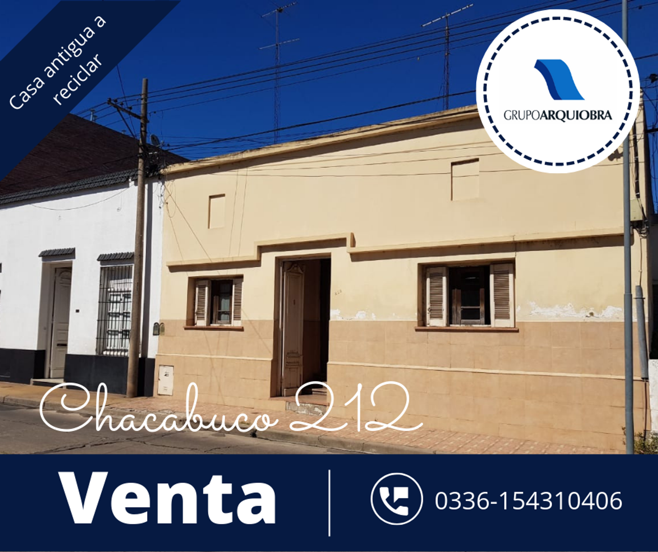 Casa céntrica antigua a reciclar