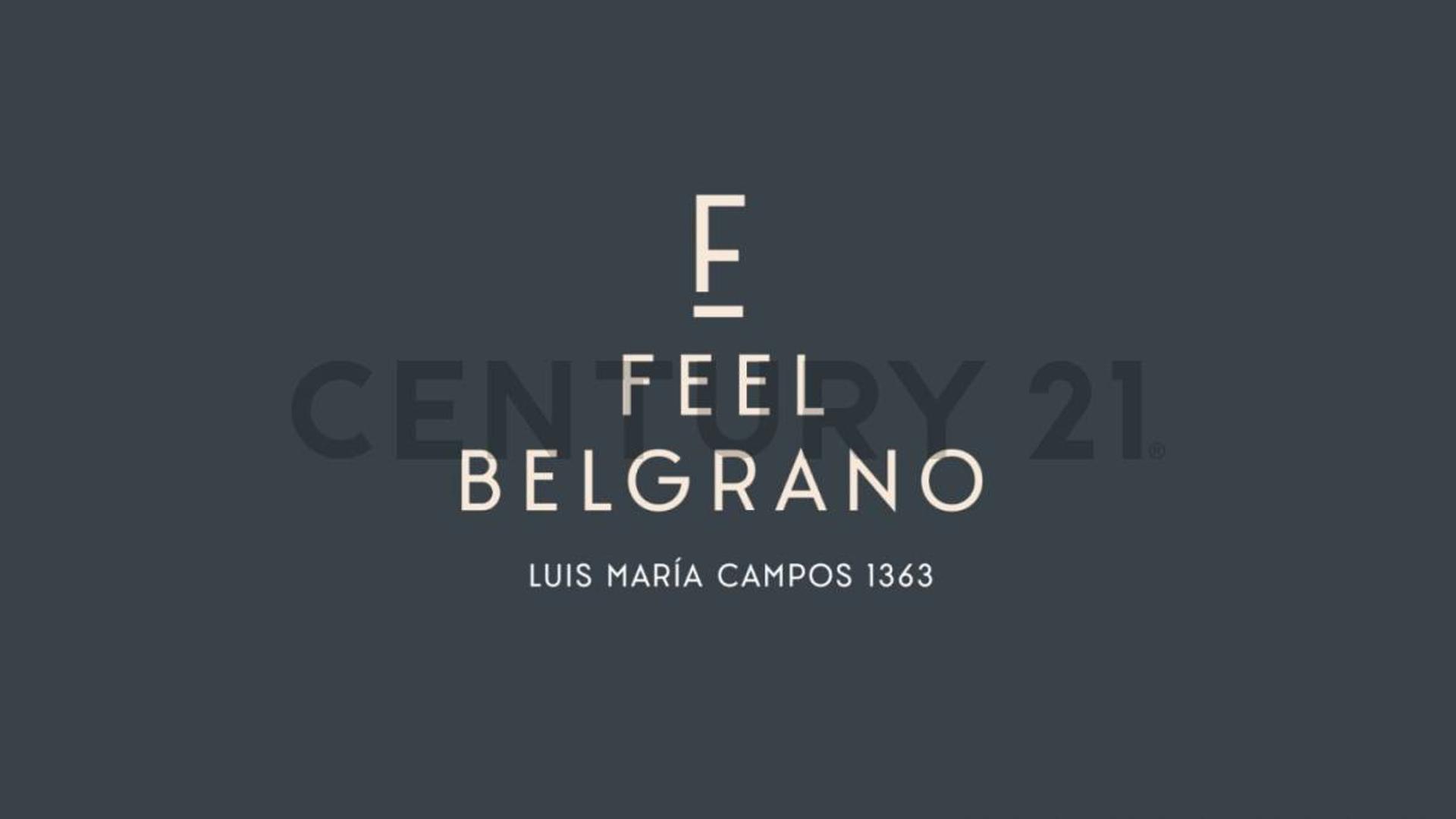 Venta Departamento Cañitas Monoambiente Pozo Feel Belgrano