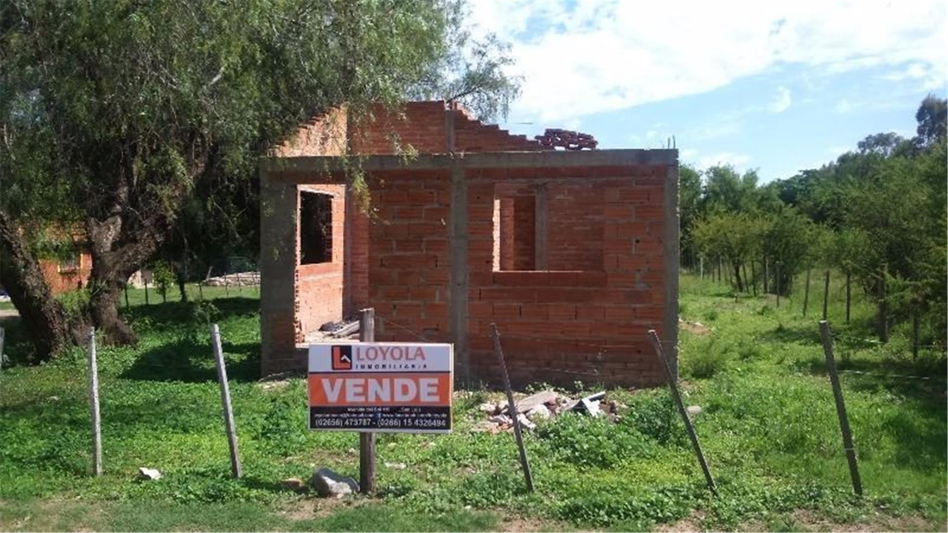 Casa Centrica a terminar  Merlo San Luis