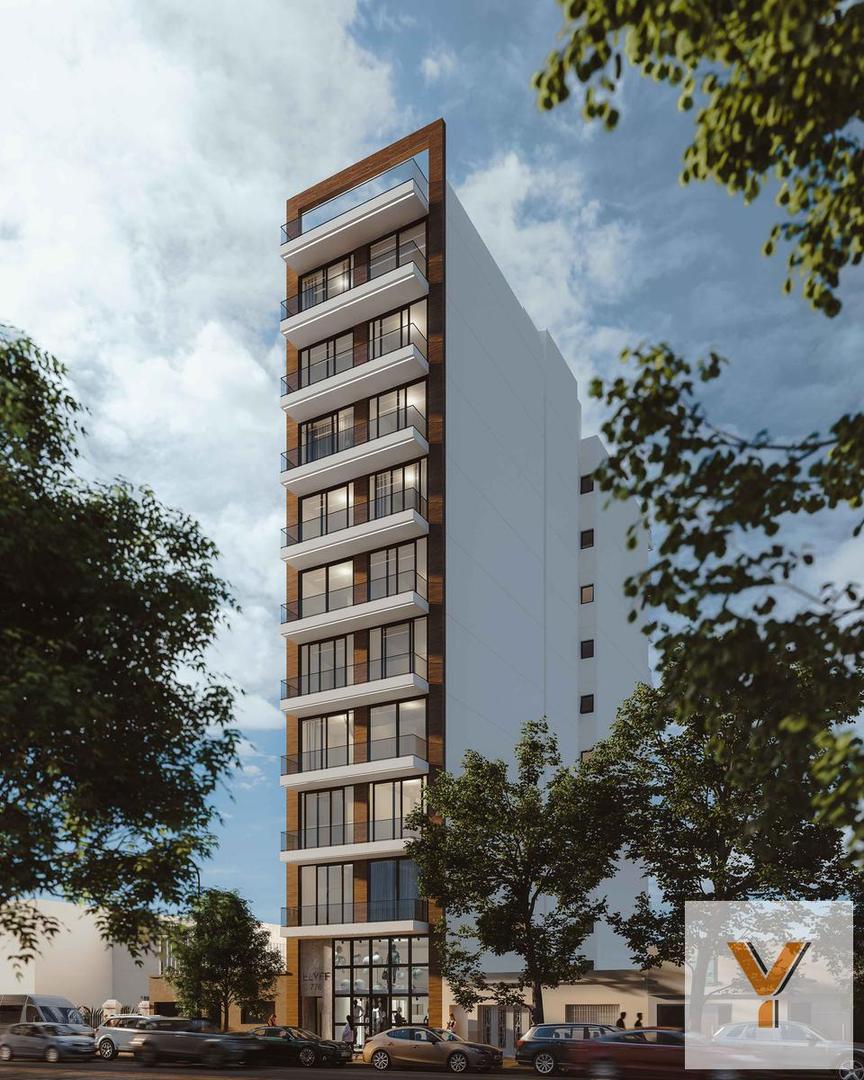 Departamento venta 1 dormitorio-construcción-42 metros-Frente-Pozo-Tribunales-La Plata