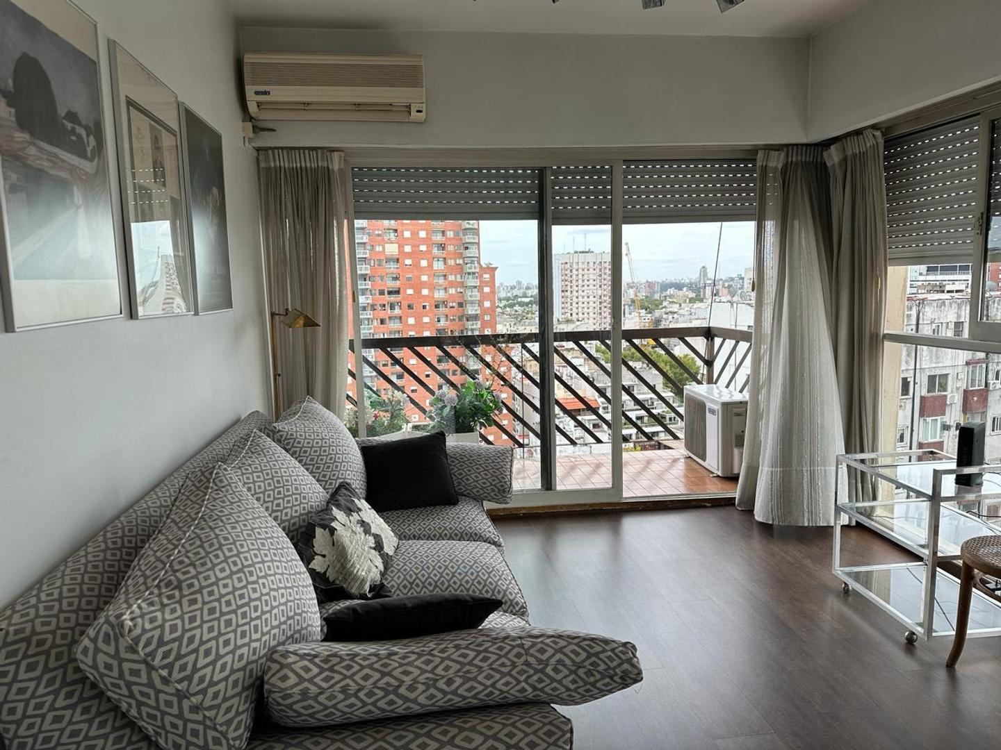 2 AMBIENTES VISTA SUPER PNORAMICA PISO 17 EDIF TORRE