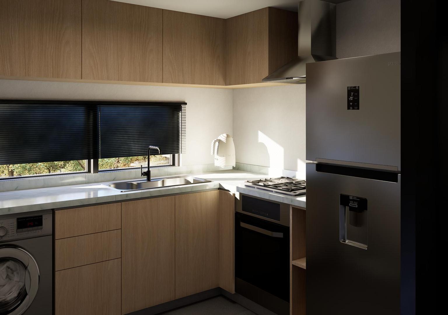 Departamento 2 ambientes con 1 baño