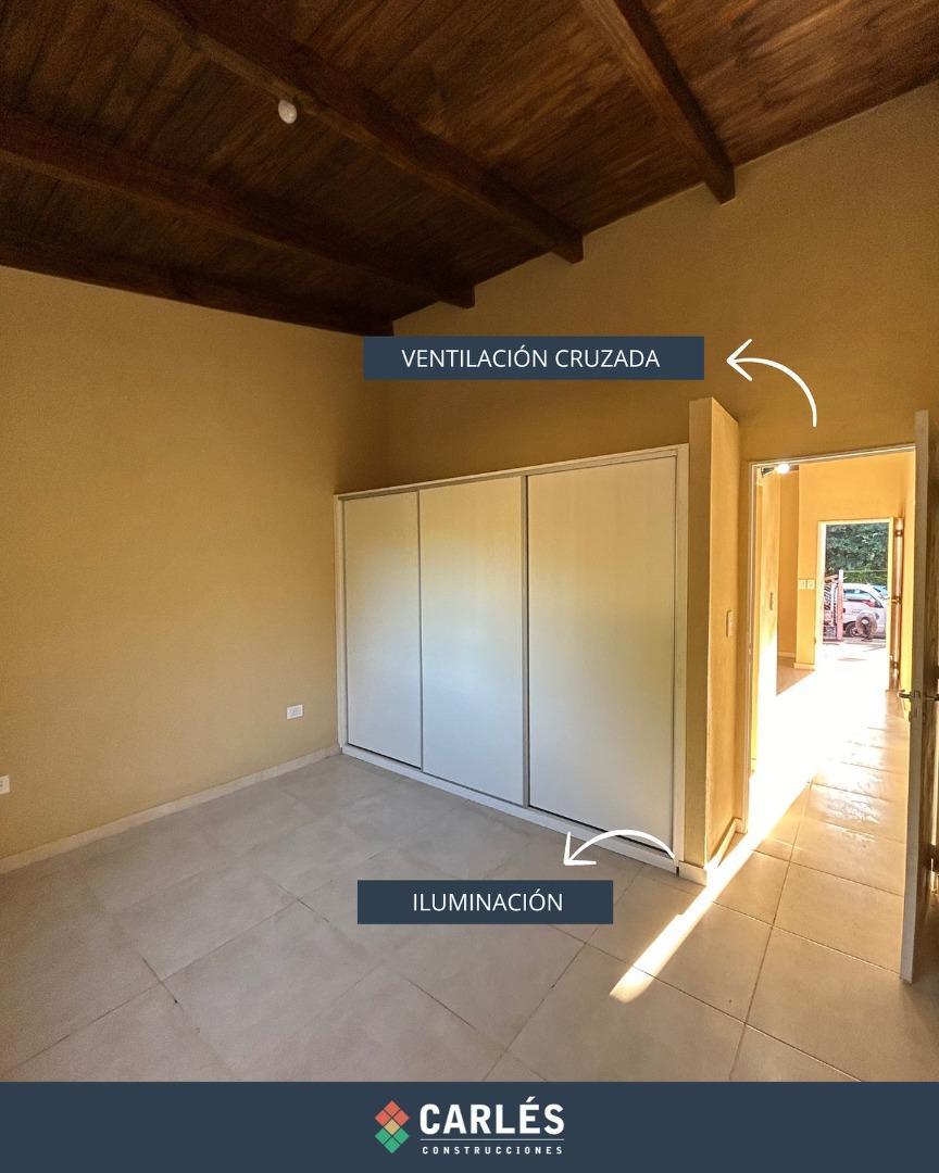 Casa 3 ambientes con 1 baño