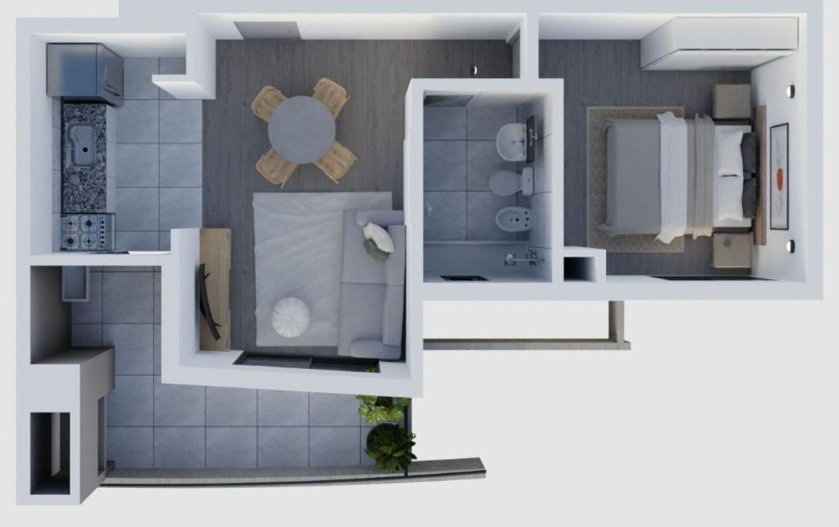 Departamento en Venta en Santo Tome, USD 95.000