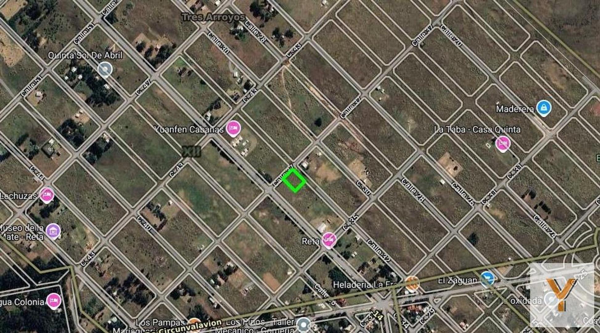 Terreno en Venta de 1995,0 m2