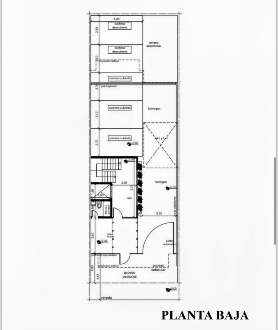 Departamento en Venta de 3 ambientes