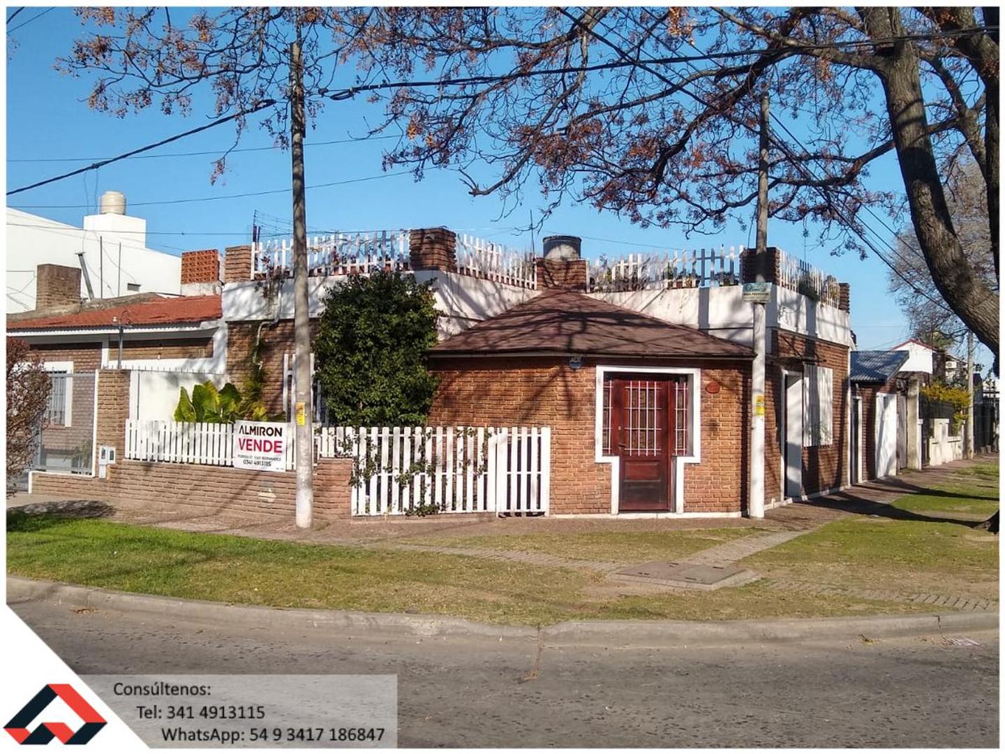 Casa | 2 Dormitorios | Esquina | Rosario | Barrio Alberdi